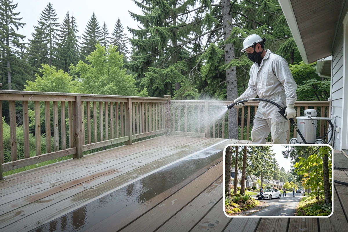 Playset Cleaning in Normandy Park, King County, WA - Removes mold and mildew from surfaces kids touch