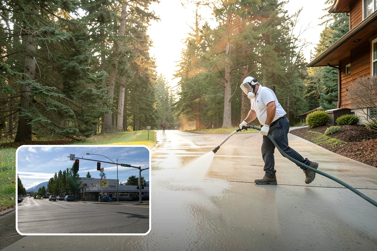 Playset Cleaning in North Bend, King County, WA - Removes mold and mildew from surfaces kids touch