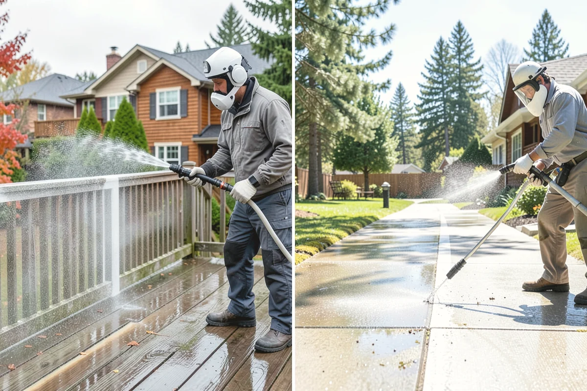 Playset Cleaning in North Bend, King County, WA - Clear the play area and inspect the surfaces