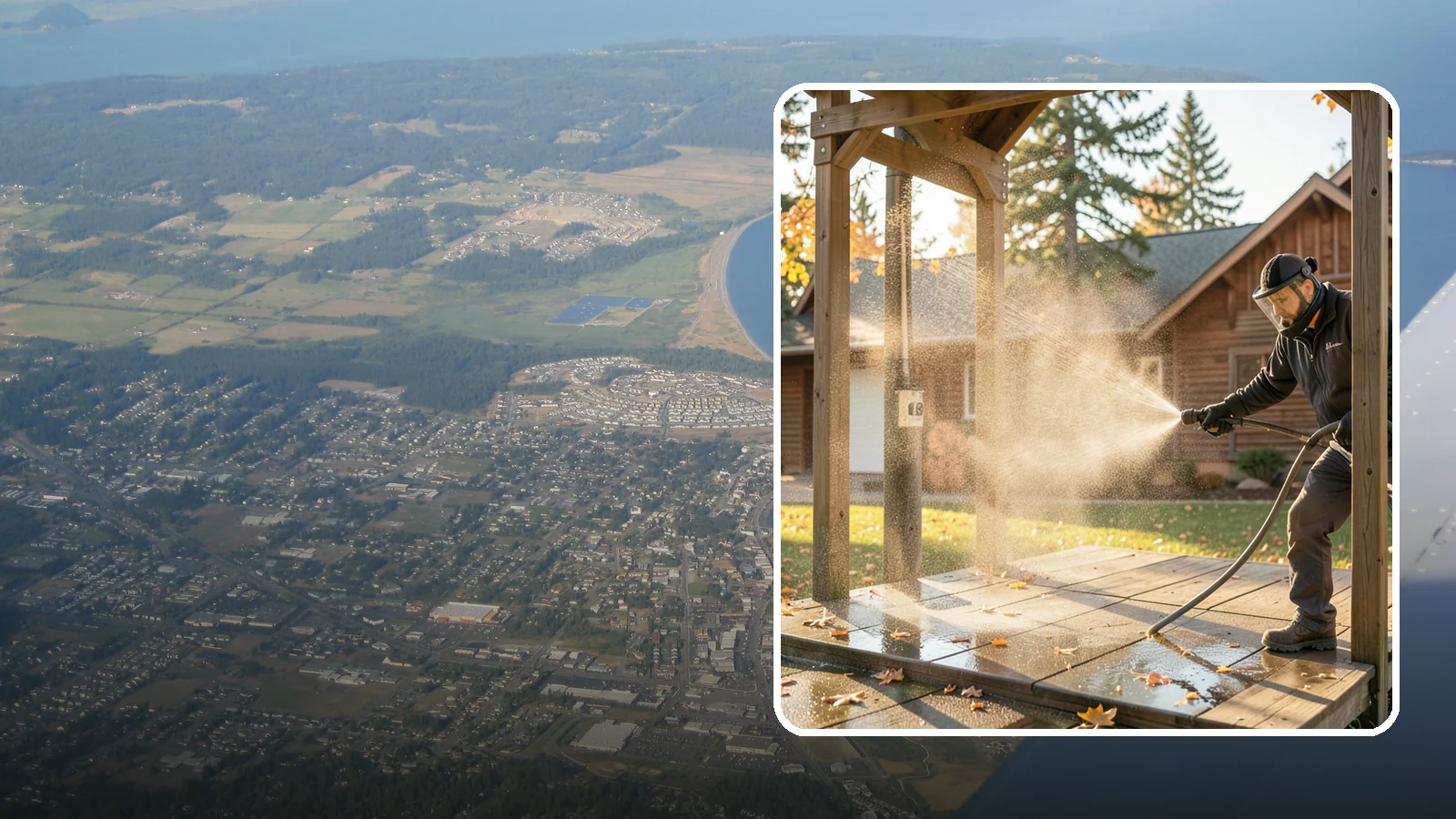Playset Cleaning in Oak Harbor, Island County, WA - Sanitize and clean wood and plastic playsets to remove mold, mildew, and grime for a safer play surface.
