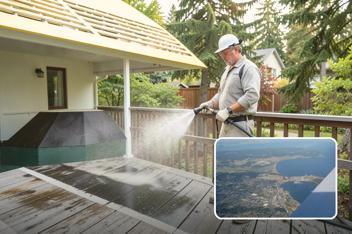 Playset Cleaning in Oak Harbor, Island County, WA - Removes mold and mildew from surfaces kids touch