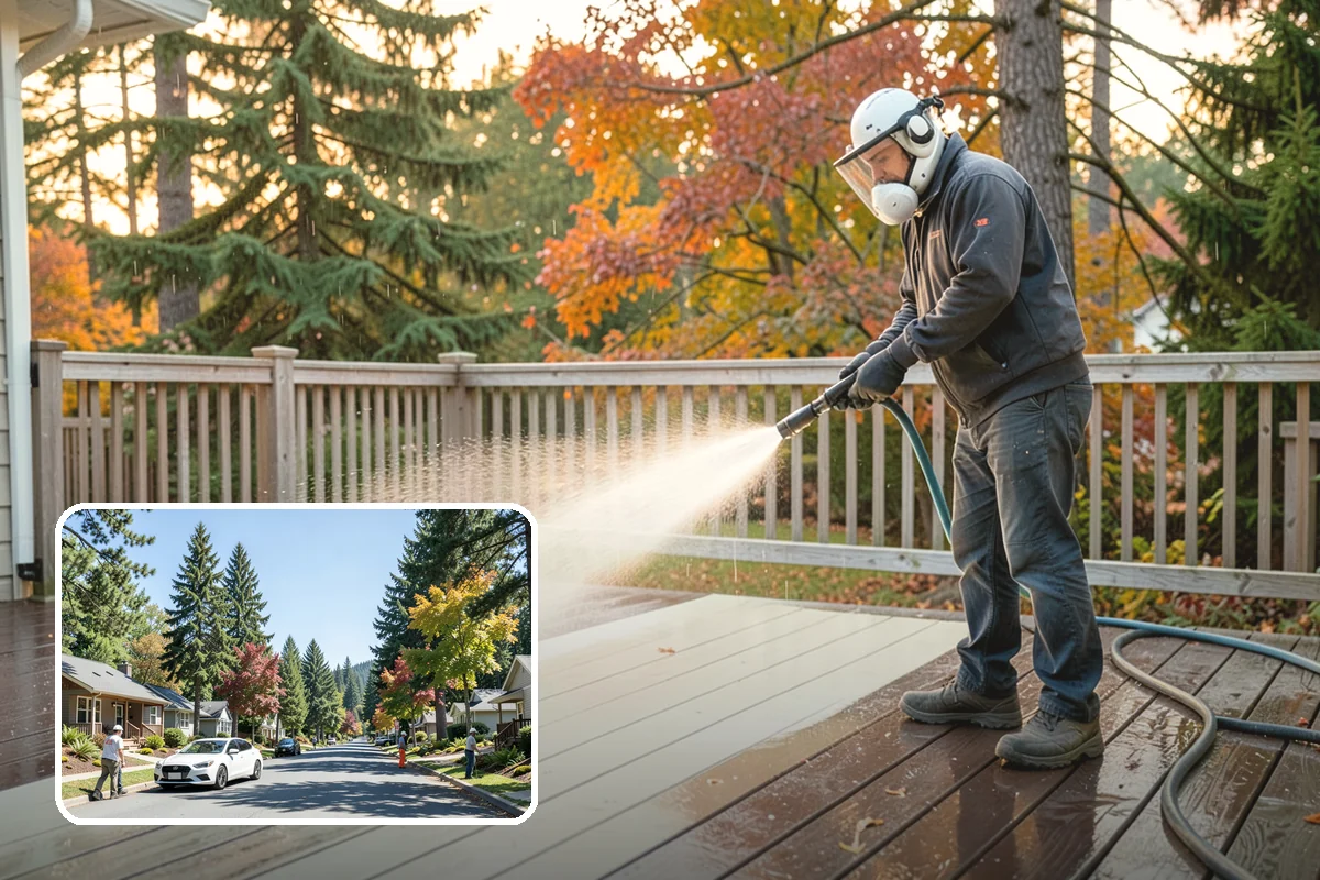 Playset Cleaning in Orting, Pierce County, WA - Removes mold and mildew from surfaces kids touch