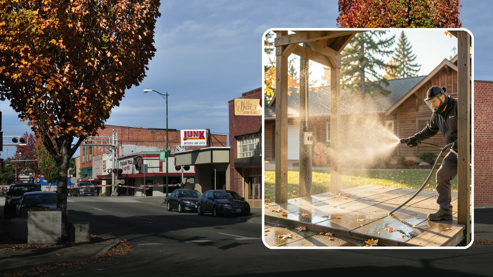 Playset Cleaning in Puyallup, Pierce County, WA - Sanitize and clean wood and plastic playsets to remove mold, mildew, and grime for a safer play surface.