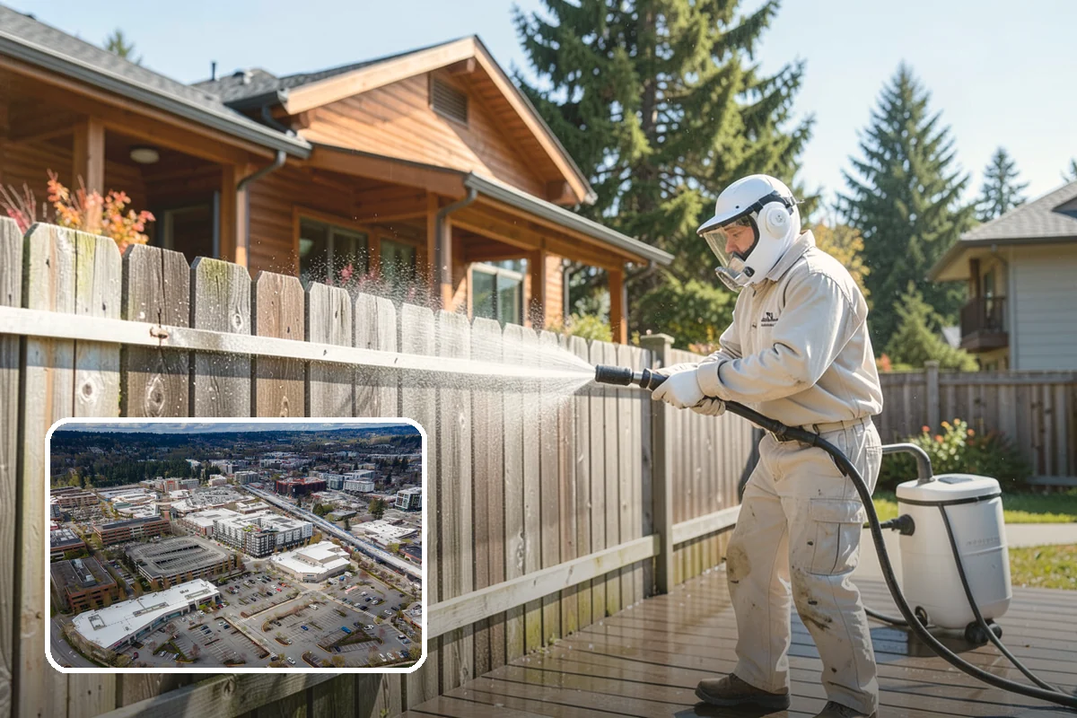 Playset Cleaning in Redmond, King County, WA - Removes mold and mildew from surfaces kids touch