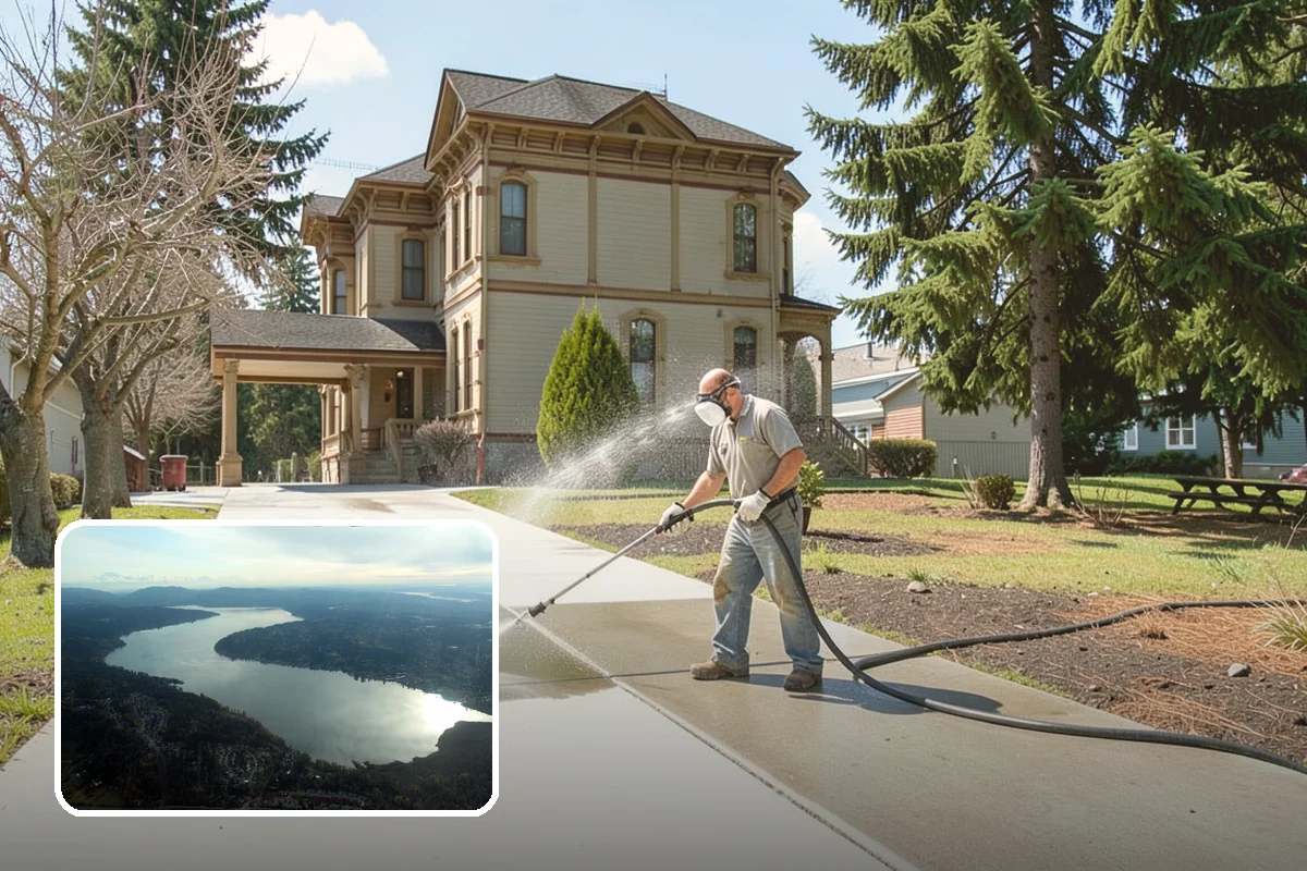 Playset Cleaning in Sammamish, King County, WA - Removes mold and mildew from surfaces kids touch
