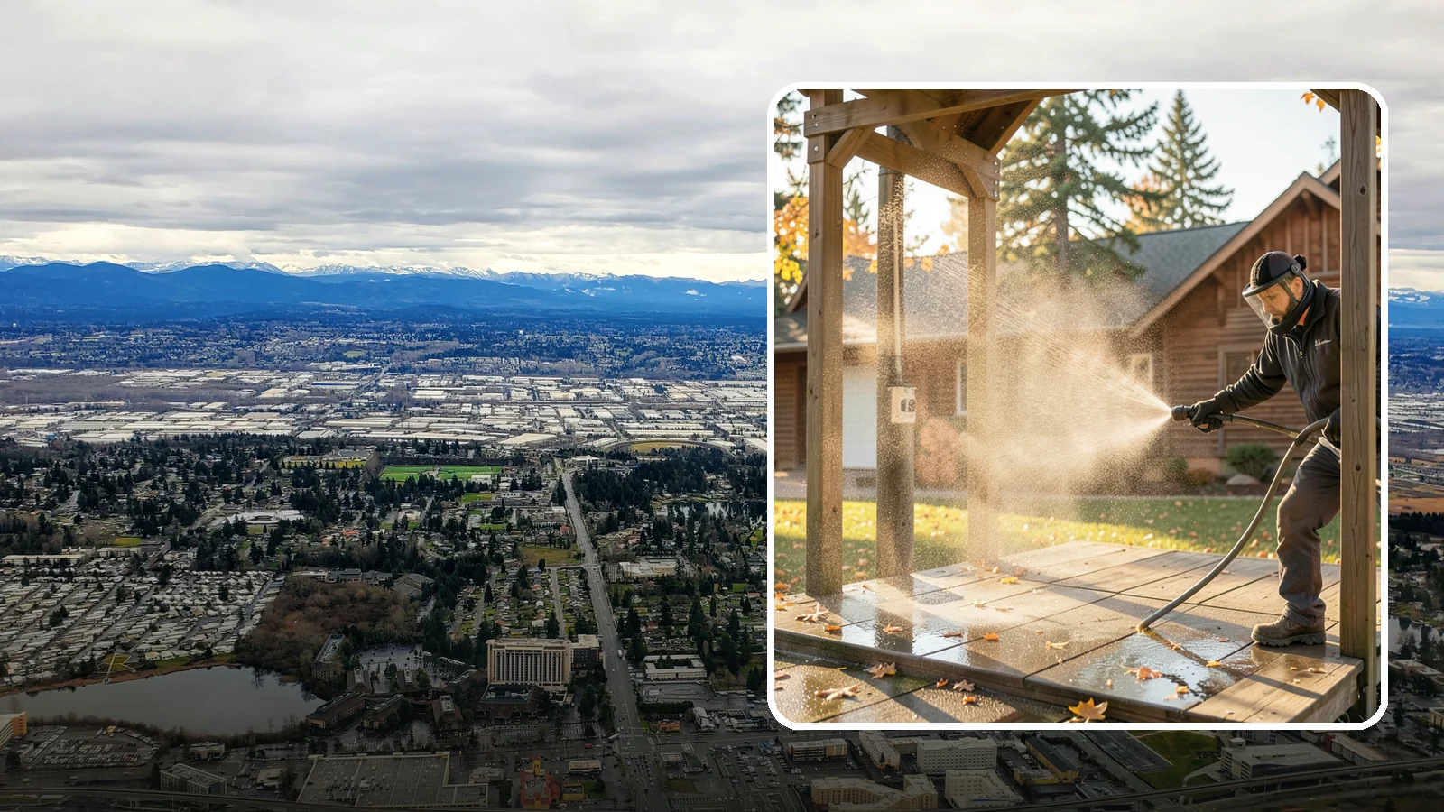 Playset Cleaning in SeaTac, King County, WA - Sanitize and clean wood and plastic playsets to remove mold, mildew, and grime for a safer play surface.