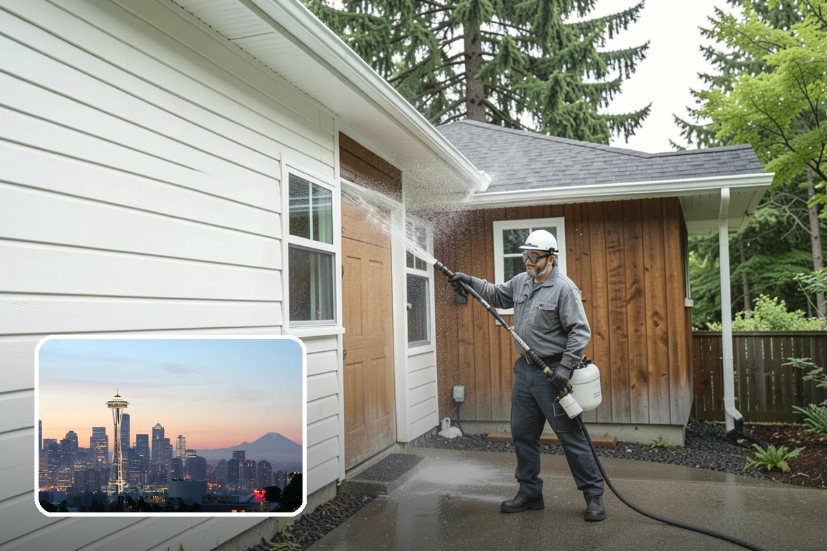 Playset Cleaning in Seattle, King County, WA - Removes mold and mildew from surfaces kids touch