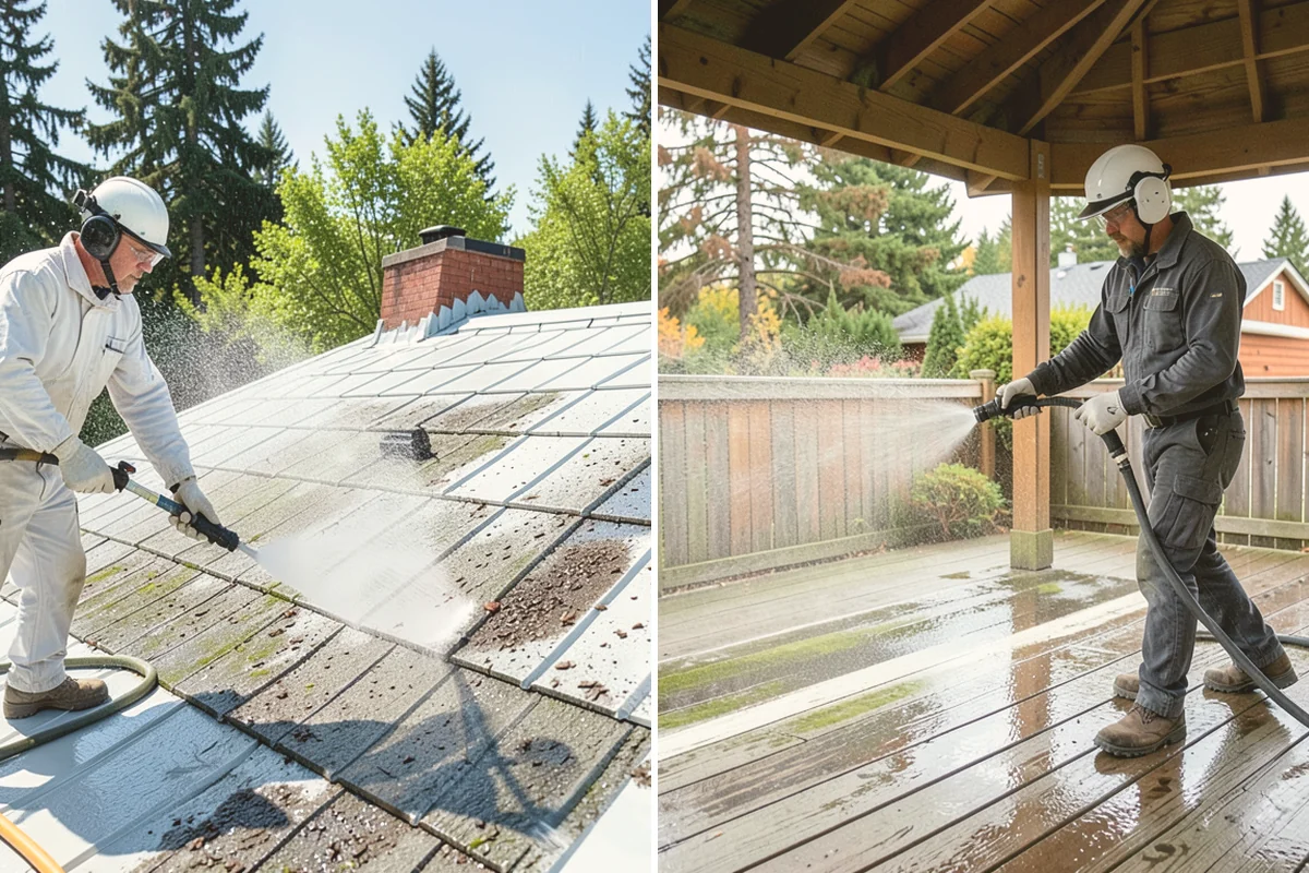 Playset Cleaning in Snohomish, Snohomish County, WA - Clear the play area and inspect the surfaces