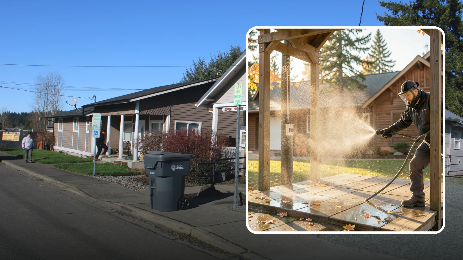 Playset Cleaning in South Prairie, Pierce County, WA - Sanitize and clean wood and plastic playsets to remove mold, mildew, and grime for a safer play surface.
