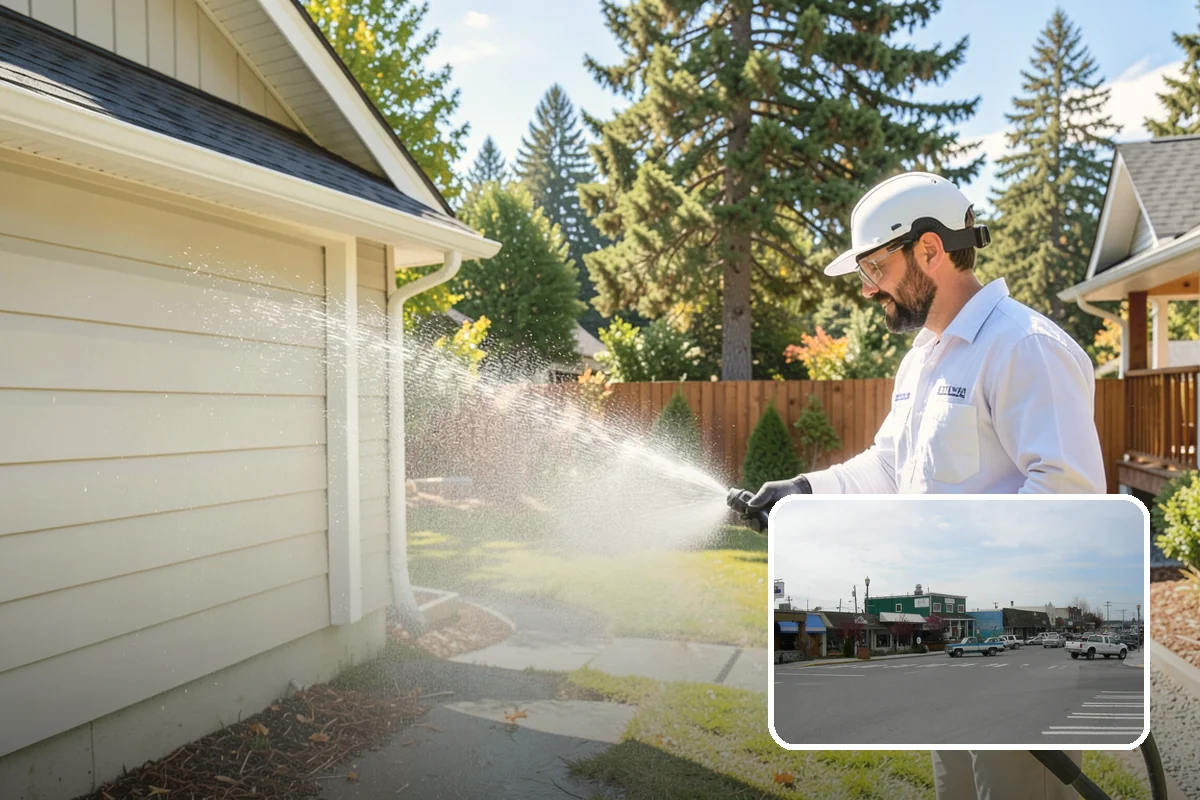 Playset Cleaning in Stanwood, Snohomish County, WA - Removes mold and mildew from surfaces kids touch