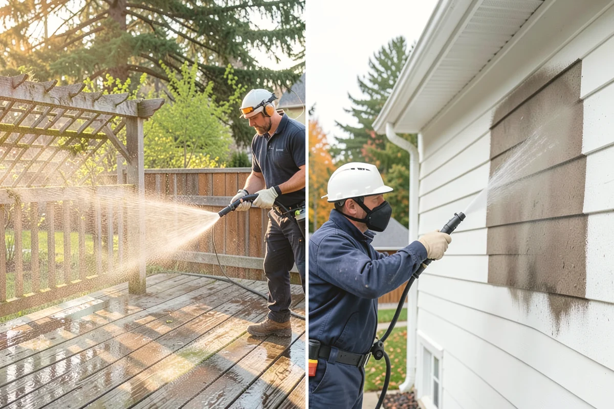 Pool Cage Cleaning in Burien, King County, WA - Brush debris from screen tracks and corner brackets