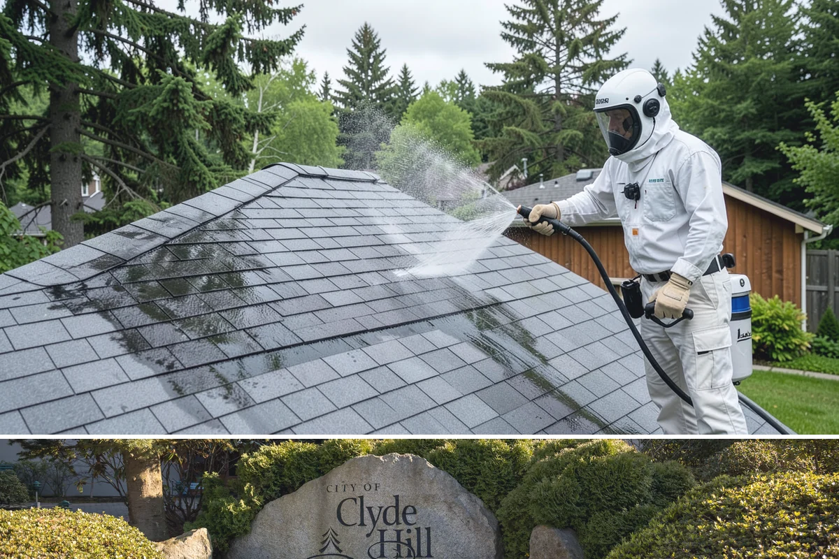 Pool Cage Cleaning in Clyde Hill, King County, WA - Clean the cage in early summer after the heaviest pollen and needle drop have passed.