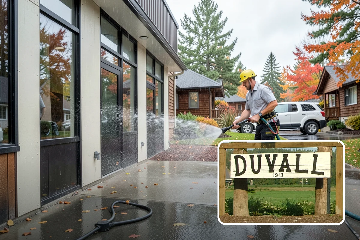 Pool Cage Cleaning in Duvall, King County, WA - Clears algae and mildew from fine screen mesh safely