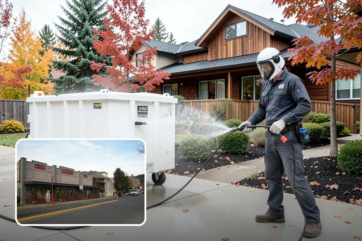 Pool Cage Cleaning in Issaquah, King County, WA - Clears algae and mildew from fine screen mesh safely