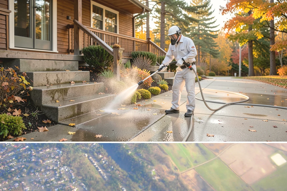 Pool Coping Cleaning in Algona, King County, WA - Have coping cleaned in late spring as part of pool opening, before swim season gets underway.