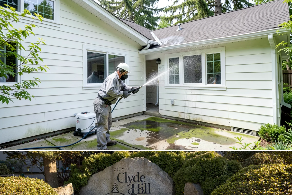 Pool Coping Cleaning in Clyde Hill, King County, WA - Have coping cleaned in late spring as part of pool opening, before swim season gets underway.