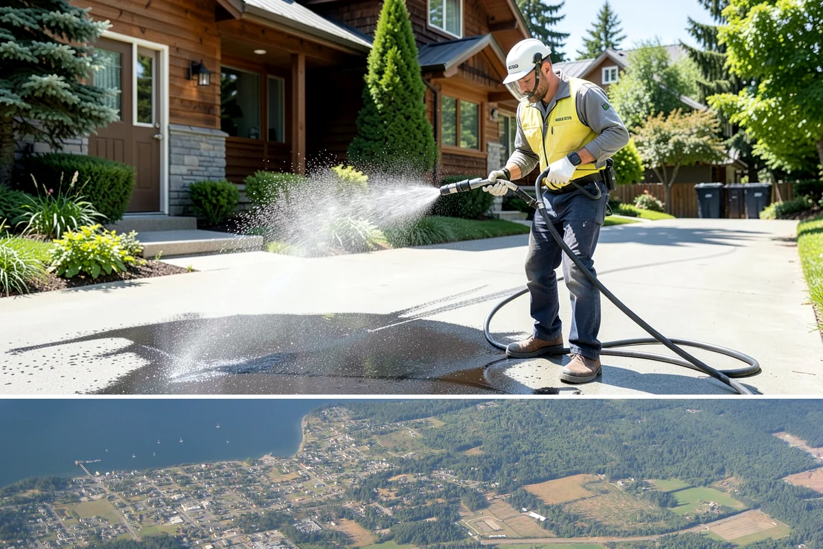 Pool Coping Cleaning in Coupeville, Island County, WA - Have coping cleaned in late spring as part of pool opening, before swim season gets underway.