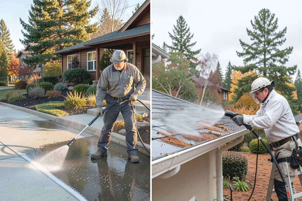 Pool Coping Cleaning in Hamilton, Skagit County, WA - Clear the deck and skim debris from the coping edge