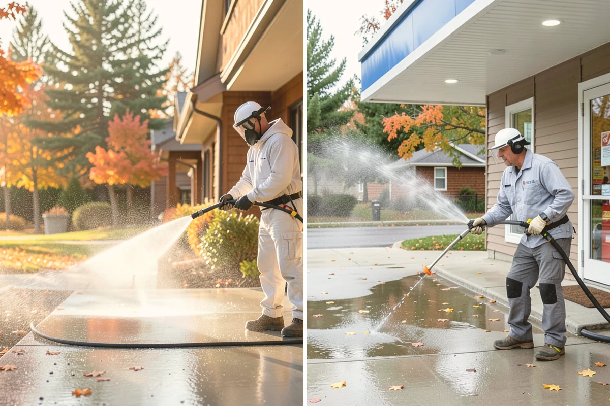 Pool Coping Cleaning in Index, Snohomish County, WA - Clear the deck and skim debris from the coping edge