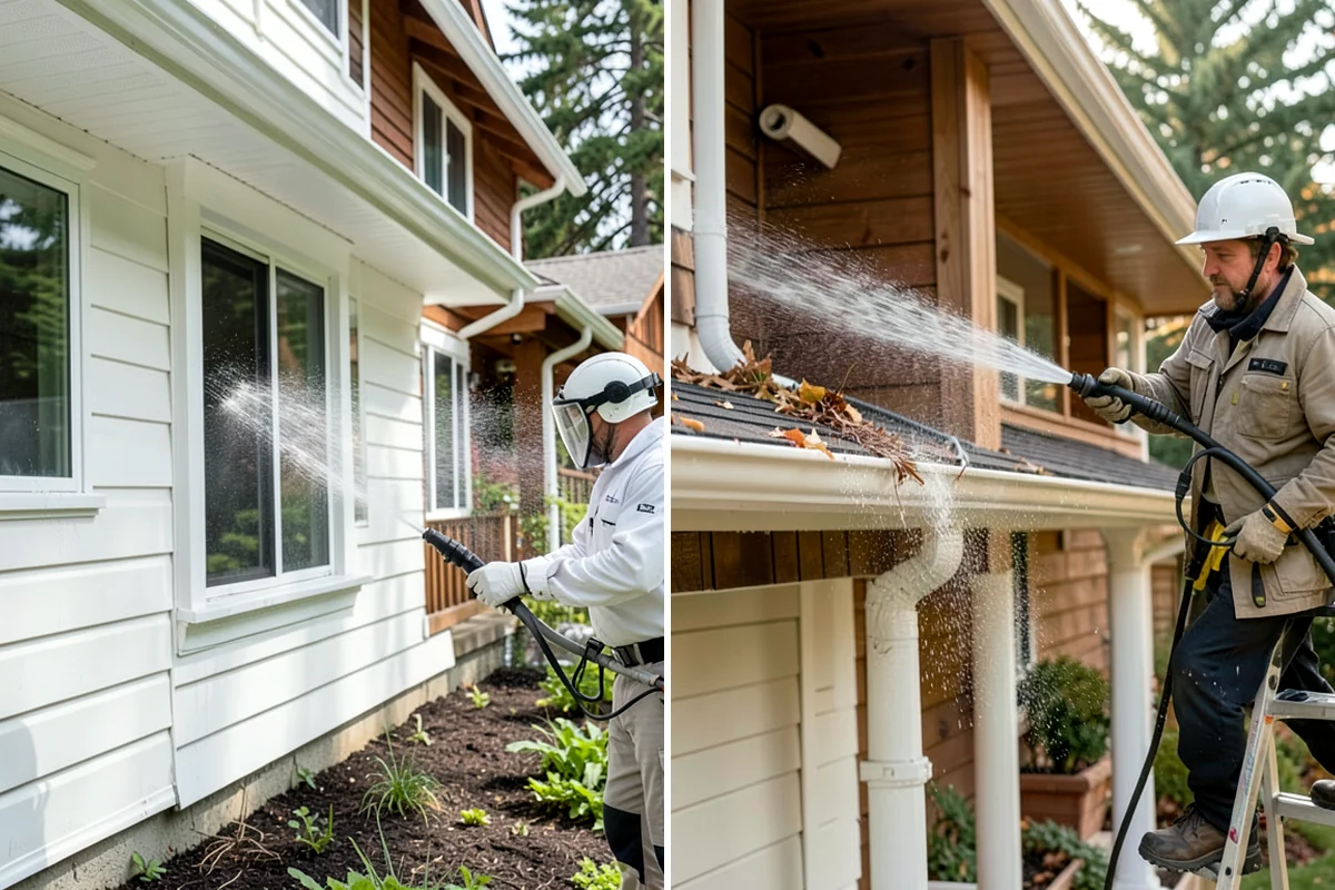 Pool Coping Cleaning in Normandy Park, King County, WA - Clear the deck and skim debris from the coping edge