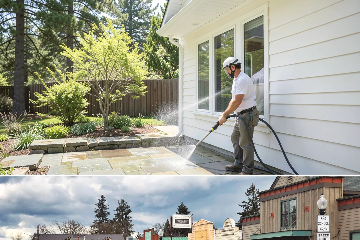 Pool Coping Cleaning in Roy, Pierce County, WA - Have coping cleaned in late spring as part of pool opening, before swim season gets underway.