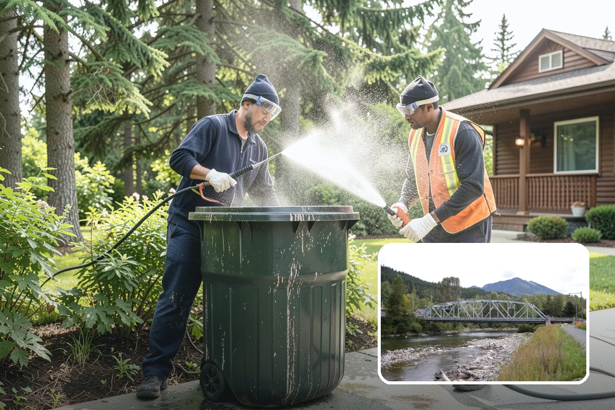 Pool Coping Cleaning in Skykomish, King County, WA - Eliminates the slippery algae that makes coping a fall hazard