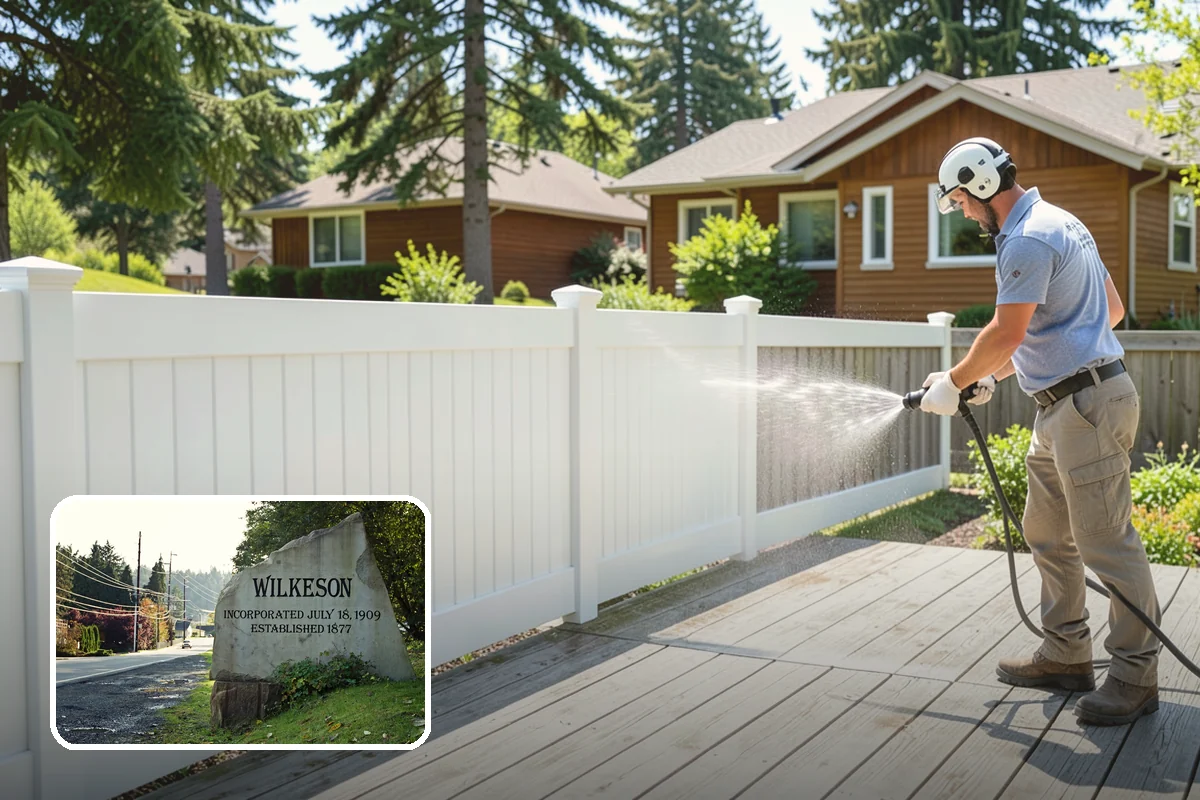 Pool Coping Cleaning in Wilkeson, Pierce County, WA - Eliminates the slippery algae that makes coping a fall hazard