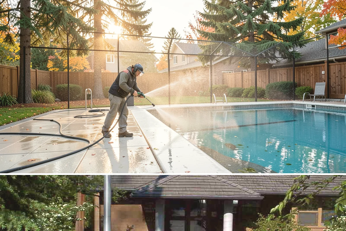Pool Coping Cleaning in Yarrow Point, King County, WA - Have coping cleaned in late spring as part of pool opening, before swim season gets underway.