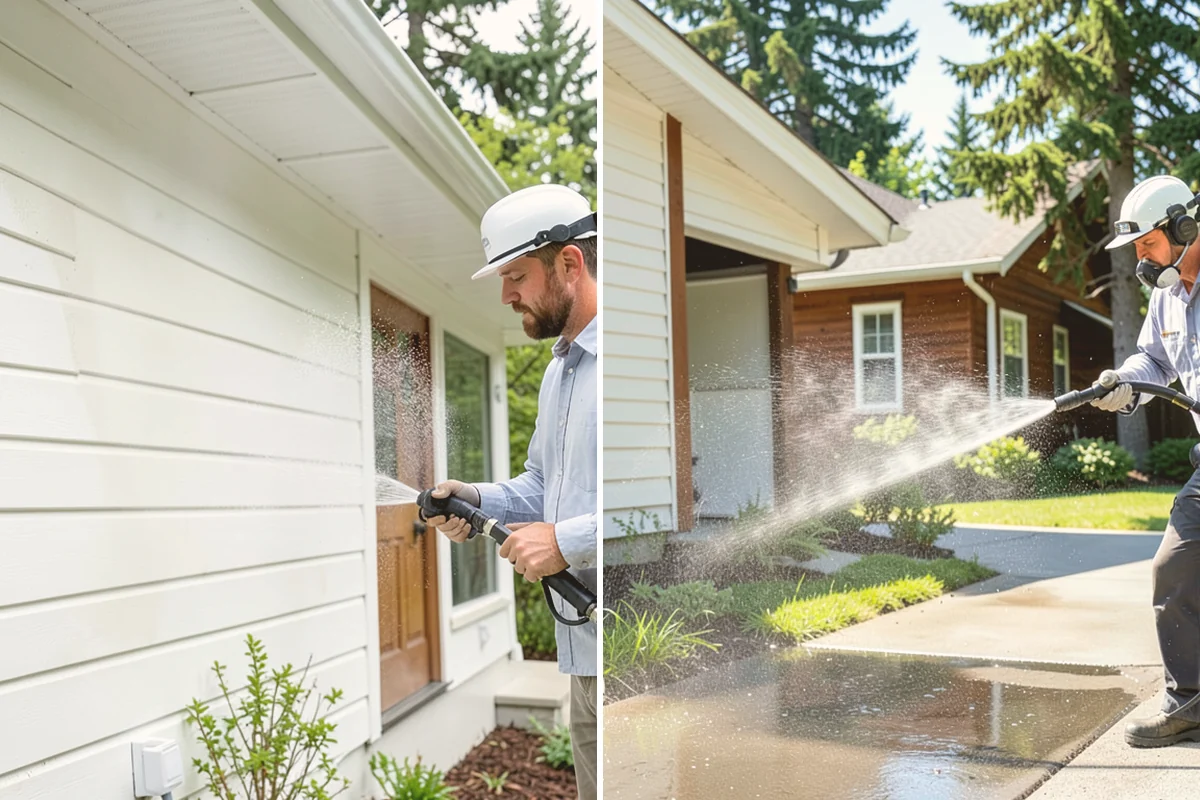 Pool Deck Cleaning in Brier, Snohomish County, WA - Clear the deck and protect the pool edge