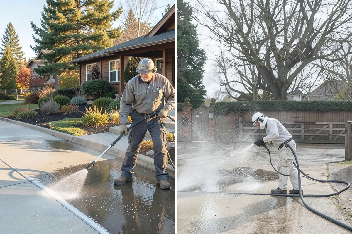 Pool Deck Cleaning in Darrington, Snohomish County, WA - Clear the deck and protect the pool edge