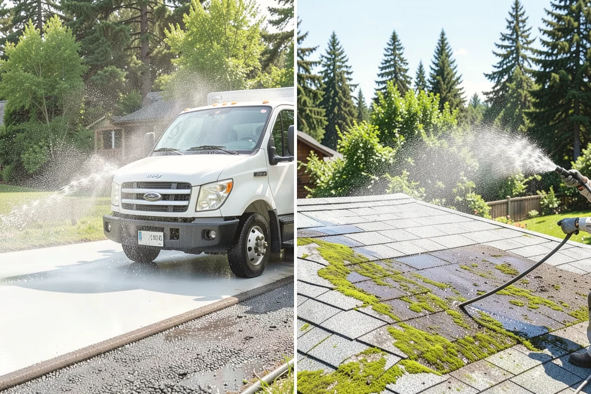 Pool Deck Cleaning in Duvall, King County, WA - Clear the deck and protect the pool edge