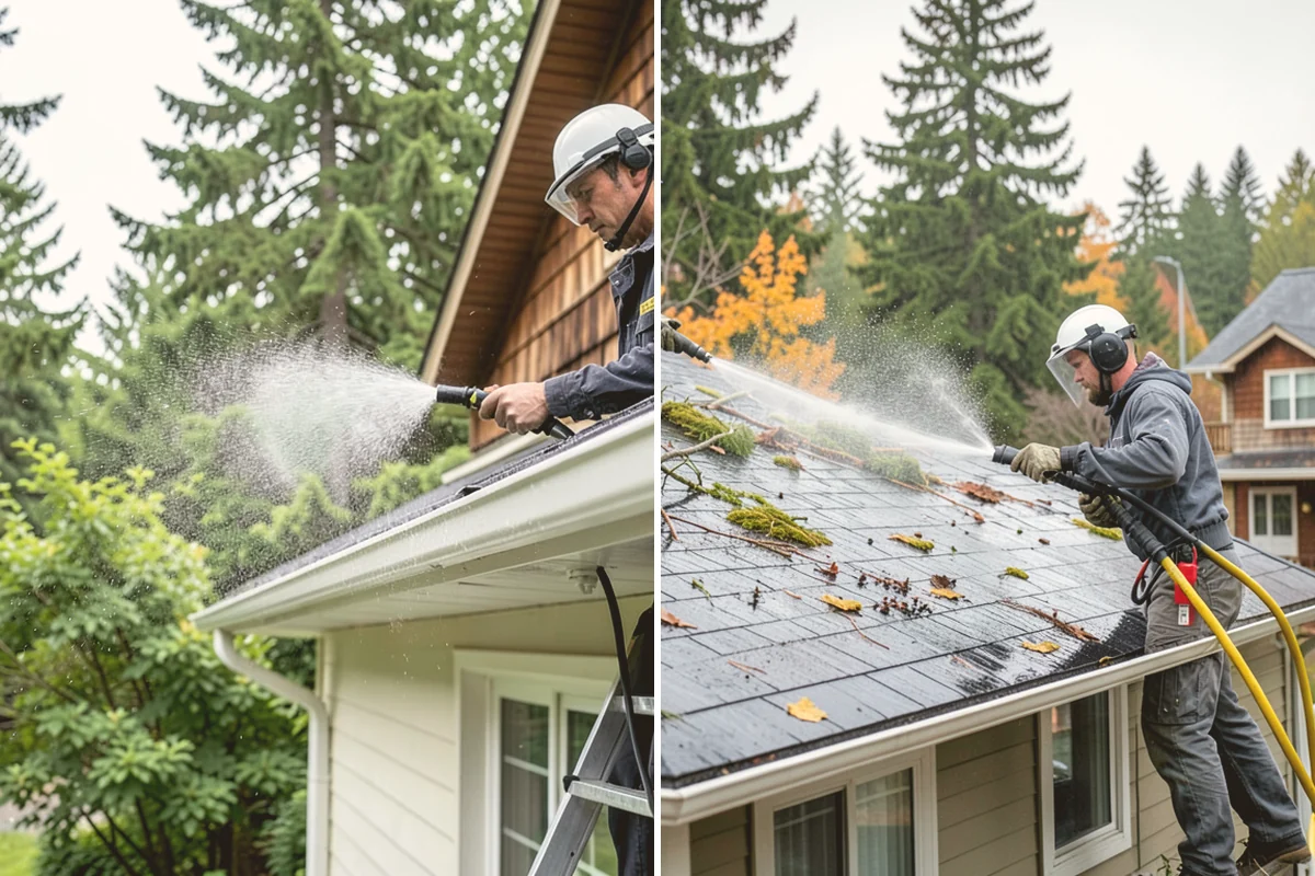 Pool Deck Cleaning in Eatonville, Pierce County, WA - Clear the deck and protect the pool edge