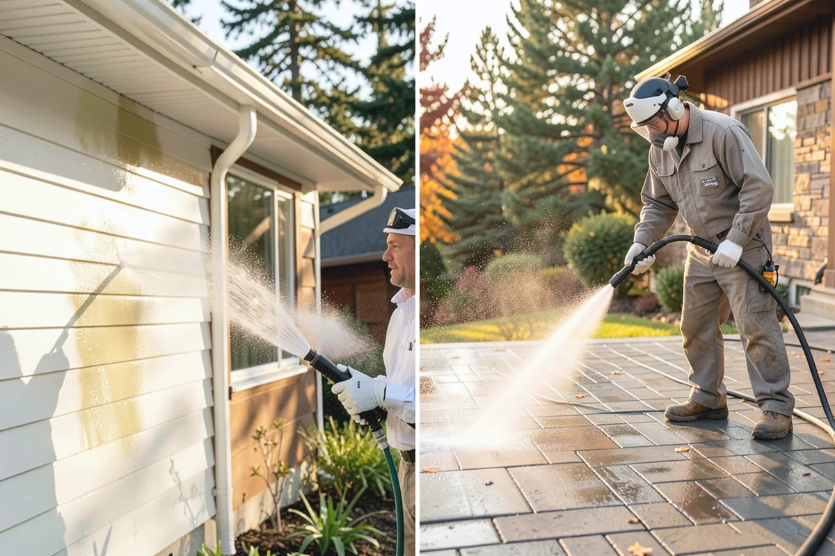 Pool Deck Cleaning in Hamilton, Skagit County, WA - Clear the deck and protect the pool edge