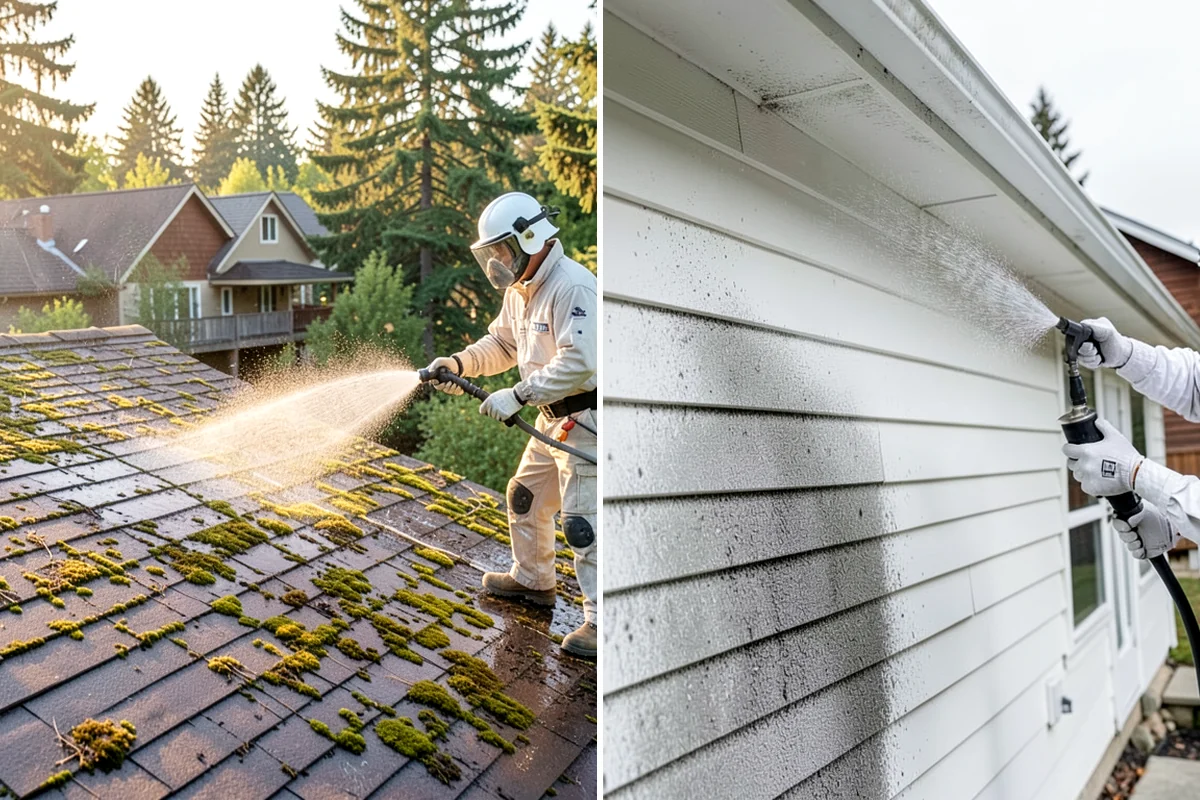 Pool Deck Cleaning in Hunts Point, King County, WA - Clear the deck and protect the pool edge