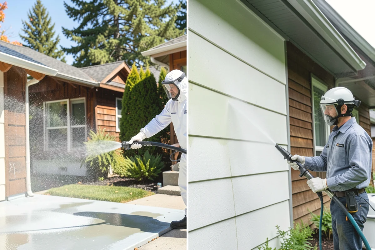 Pool Deck Cleaning in North Bend, King County, WA - Clear the deck and protect the pool edge
