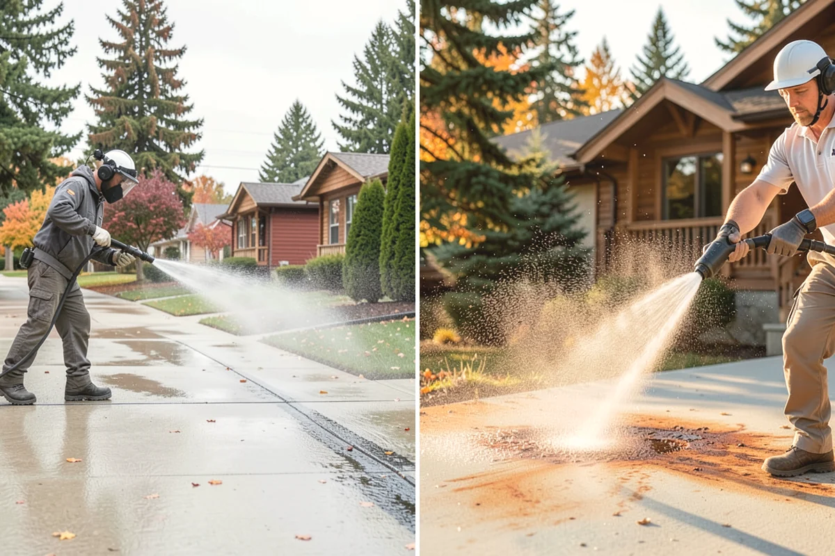 Pool Deck Cleaning in Ruston, Pierce County, WA - Clear the deck and protect the pool edge