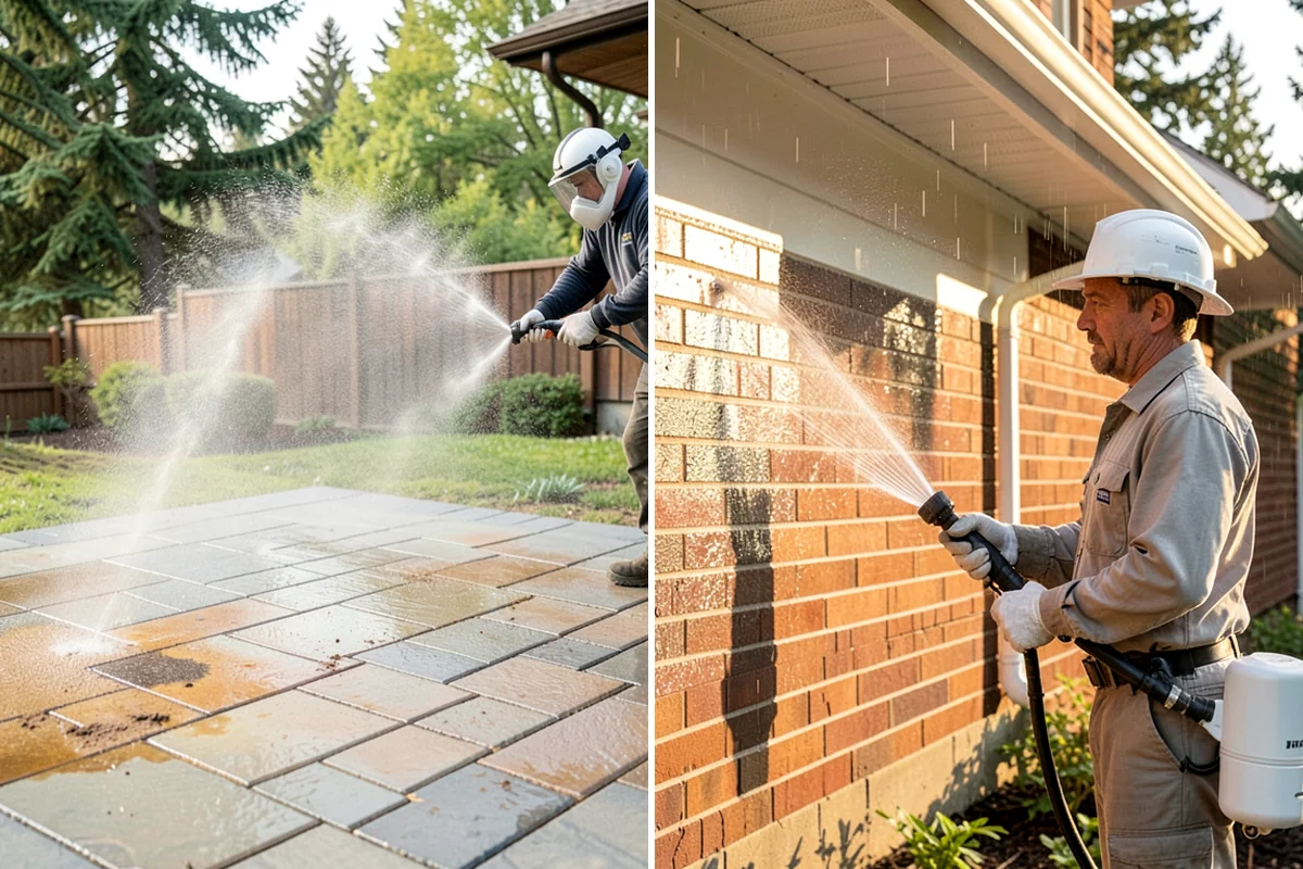 Pool Deck Cleaning in SeaTac, King County, WA - Clear the deck and protect the pool edge