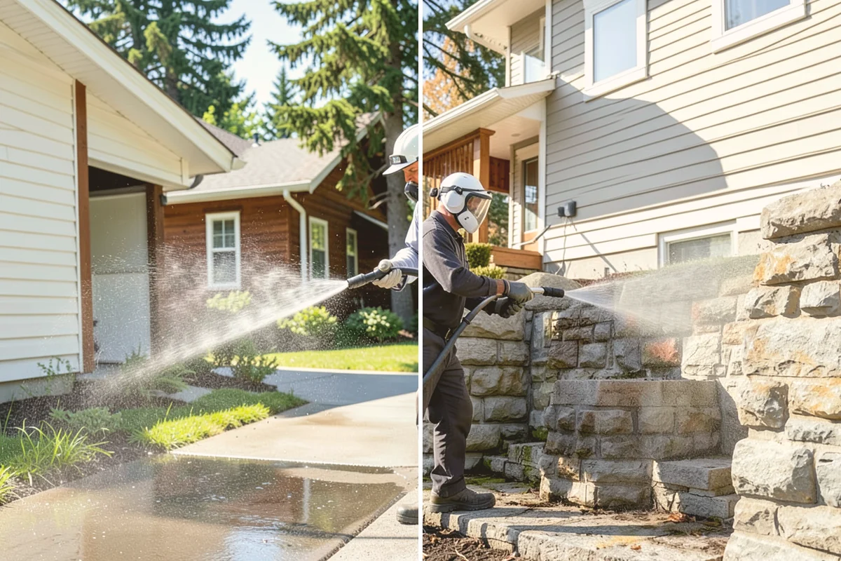 Pool Deck Cleaning in Stanwood, Snohomish County, WA - Clear the deck and protect the pool edge