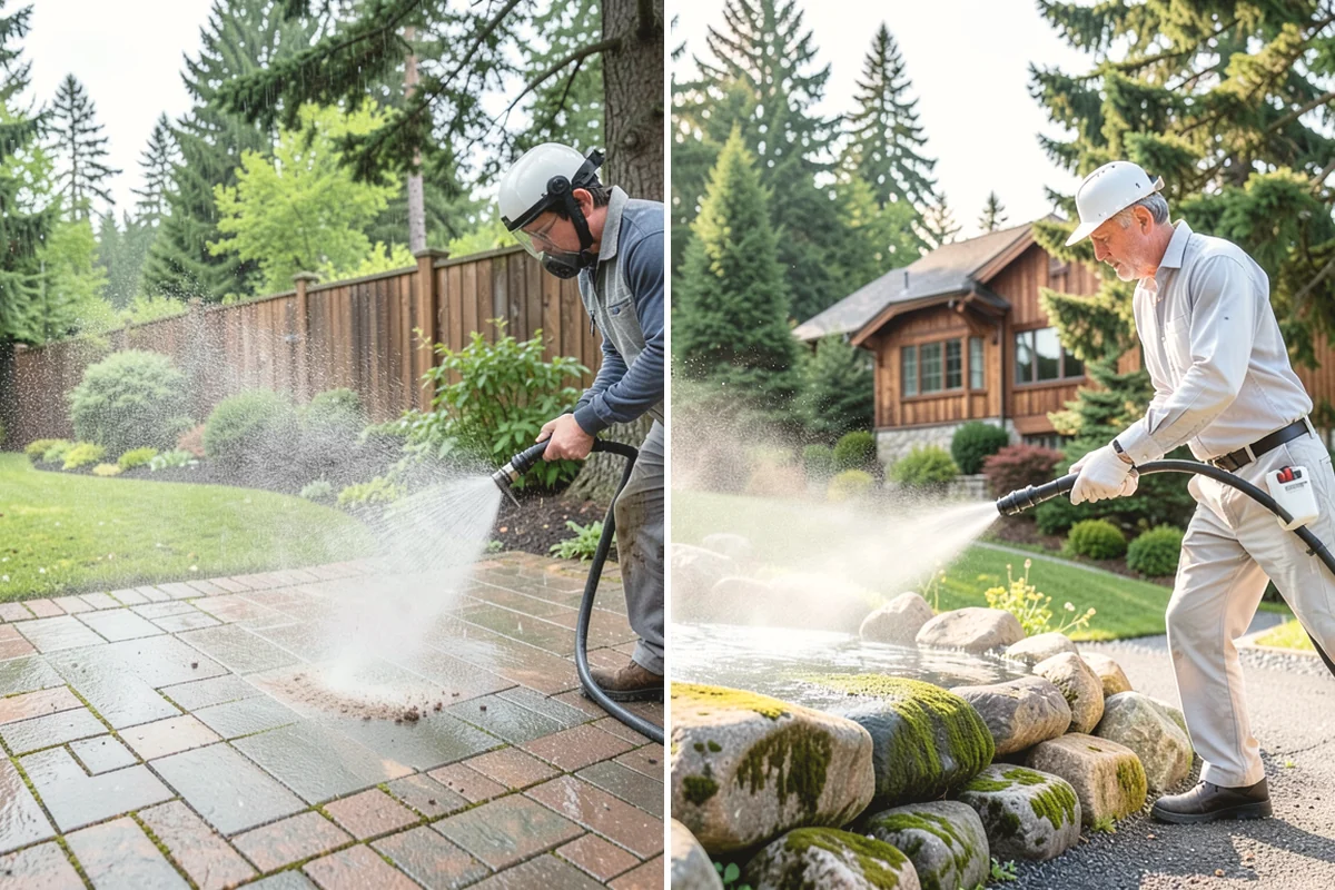 Pool Deck Cleaning in Tacoma, Pierce County, WA - Clear the deck and protect the pool edge