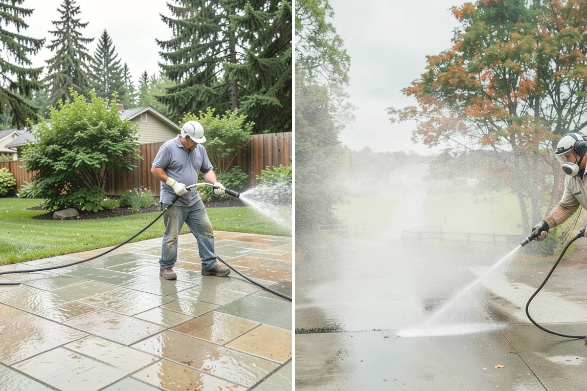 Pool Enclosure Washing in Anacortes, Skagit County, WA - Remove loose leaves and needles from tracks and corners