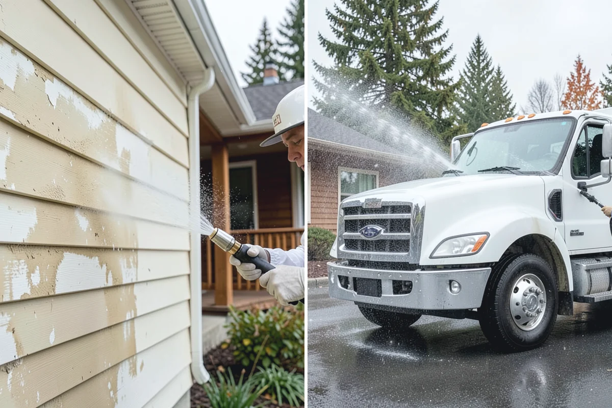 Pool Enclosure Washing in Beaux Arts Village, King County, WA - Remove loose leaves and needles from tracks and corners
