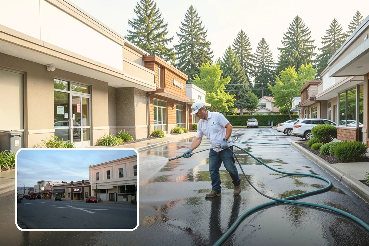 Pool Enclosure Washing in Burlington, Skagit County, WA - Lifts algae film from screen mesh without tearing it