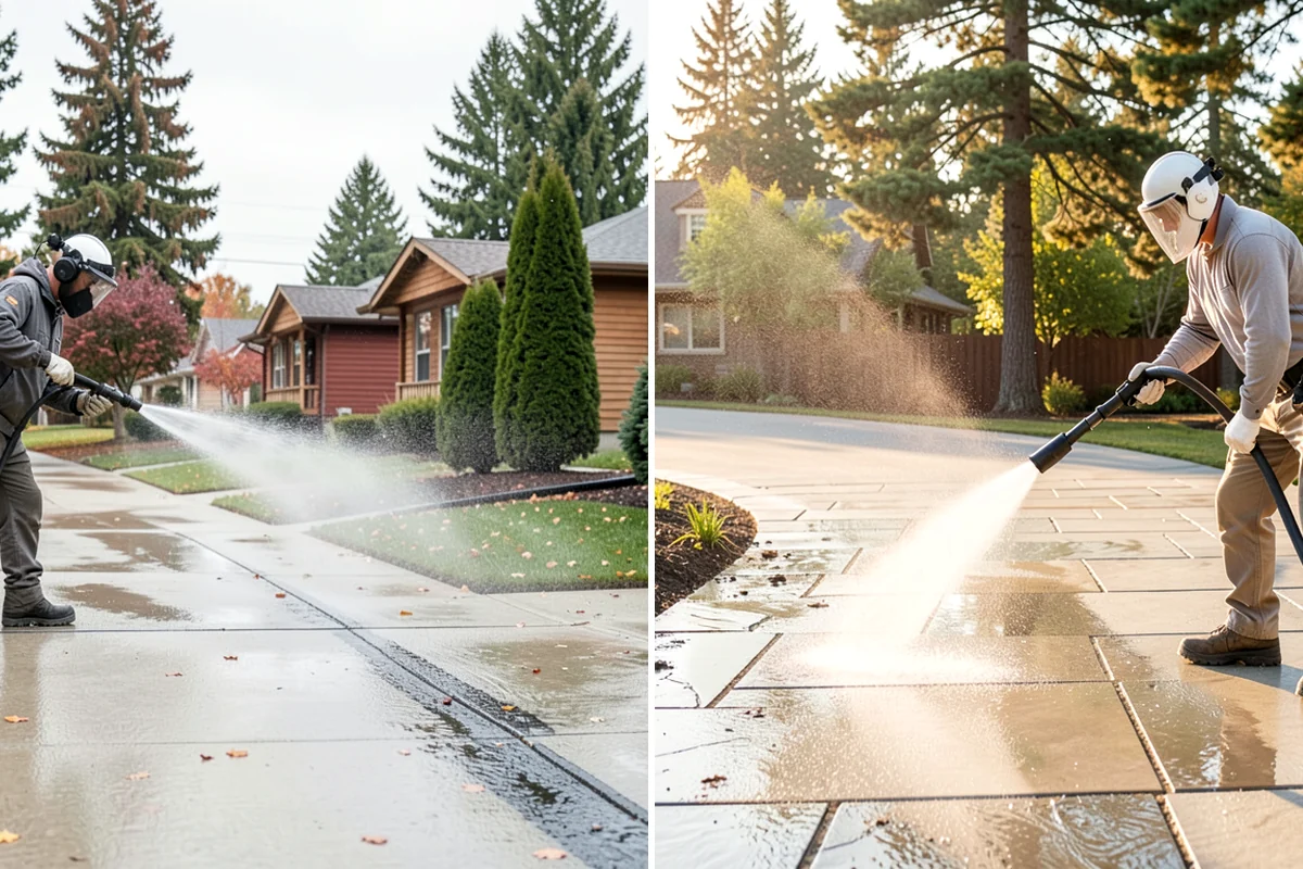 Pool Enclosure Washing in DuPont, Pierce County, WA - Remove loose leaves and needles from tracks and corners