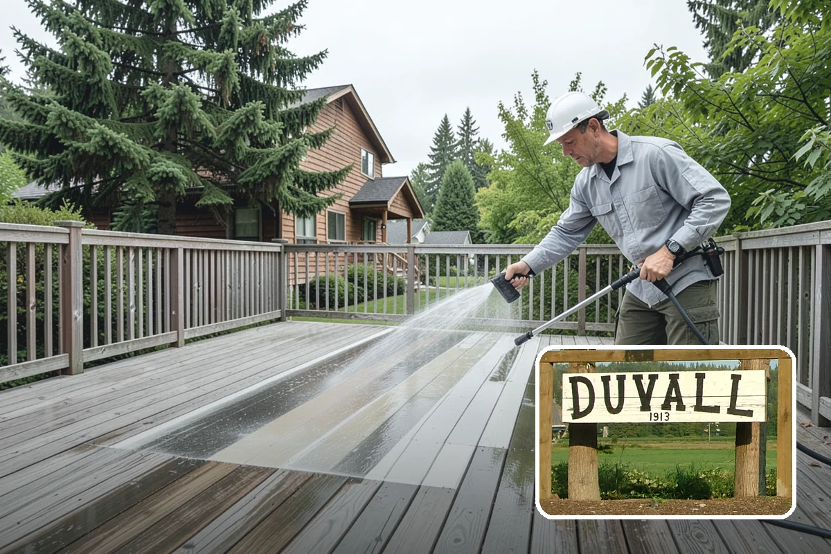 Pool Enclosure Washing in Duvall, King County, WA - Lifts algae film from screen mesh without tearing it
