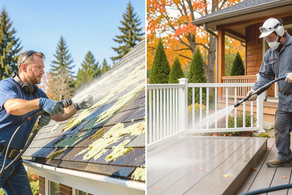 Pool Enclosure Washing in Fife, Pierce County, WA - Remove loose leaves and needles from tracks and corners