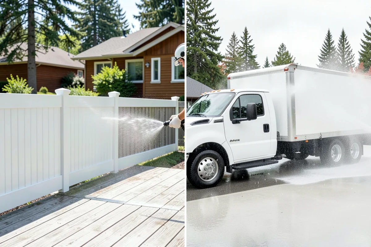 Pool Enclosure Washing in Kenmore, King County, WA - Remove loose leaves and needles from tracks and corners