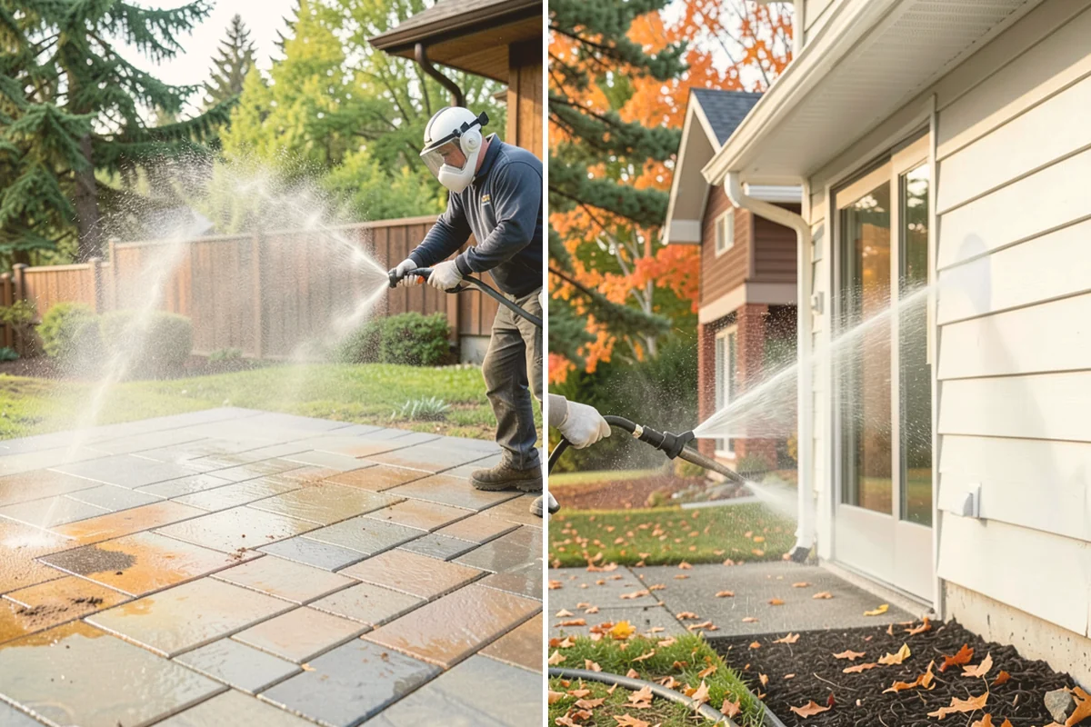 Pool Enclosure Washing in Lynnwood, Snohomish County, WA - Remove loose leaves and needles from tracks and corners