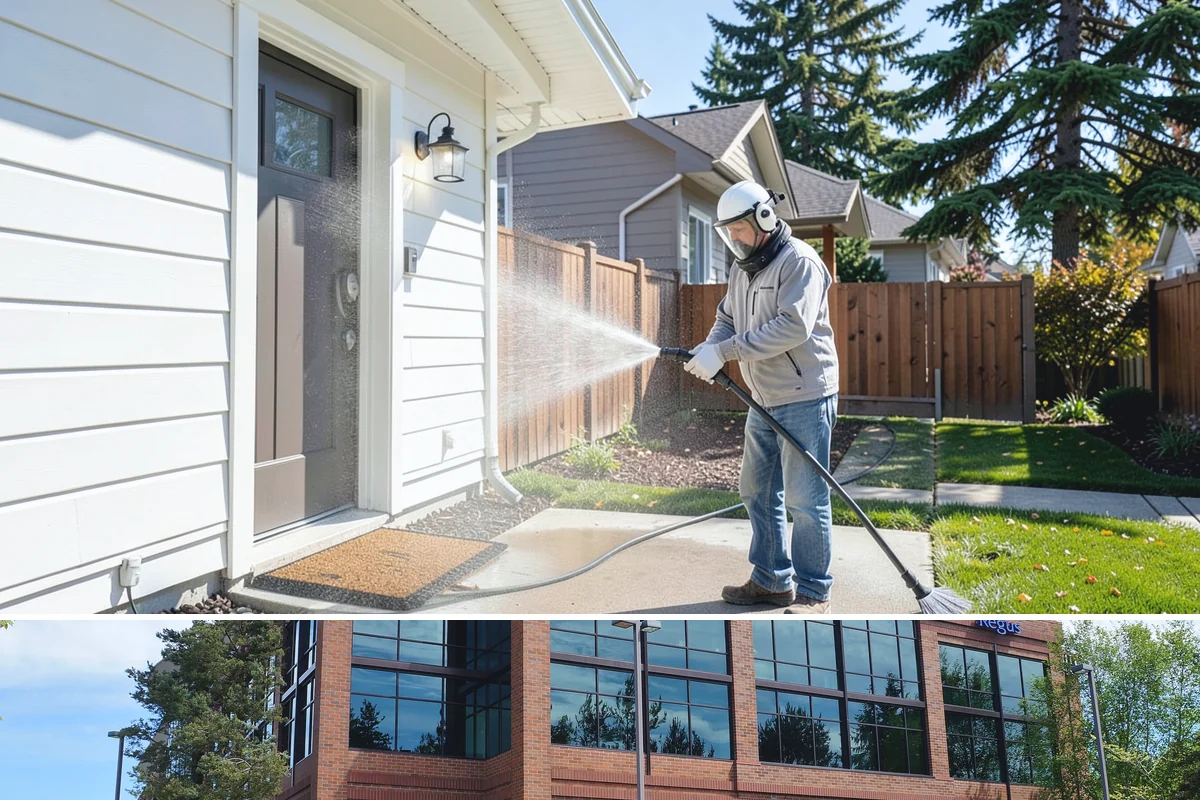 Pool Enclosure Washing in Mountlake Terrace, Snohomish County, WA - Clean the enclosure in early summer once tree pollen and needle drop have slowed for the season.