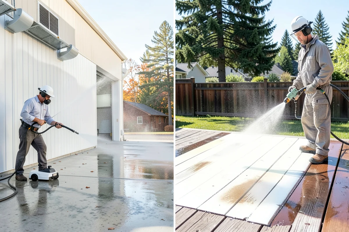 Pool Enclosure Washing in Normandy Park, King County, WA - Remove loose leaves and needles from tracks and corners