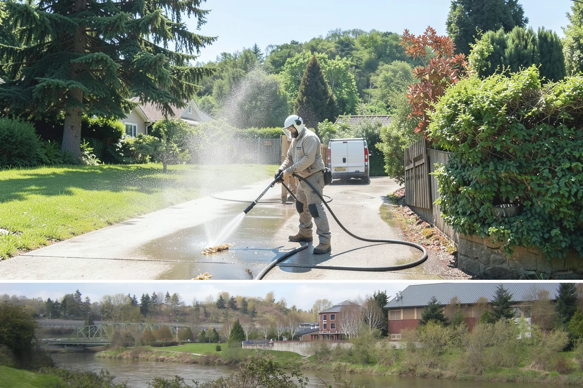 Pool Enclosure Washing in Tukwila, King County, WA - Clean the enclosure in early summer once tree pollen and needle drop have slowed for the season.